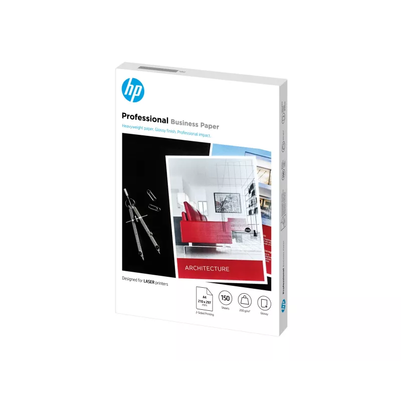 Papel profissional de negócios HP Glossy 200 g/m2 A4 (210 x 297 mm) 150 folhas