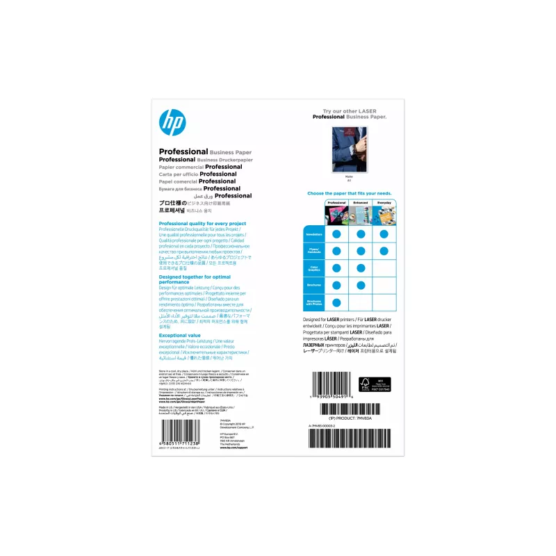 Papel profissional de negócios HP Glossy 200 g/m2 A4 (210 x 297 mm) 150 folhas