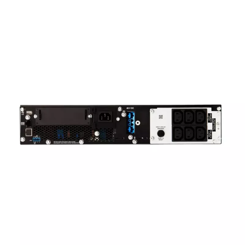 APC Smart-UPS On-Line SRT1500RMXLI-NC - 1500VA, 6x saída C13, montagem em rack, NMC