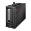 Armário de rack de parede de perfil baixo APC NetShelter 6U 230V profundidade de servidor