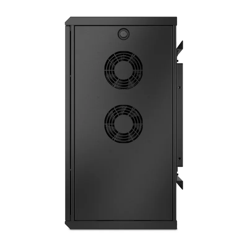 Armário de rack de parede de perfil baixo APC NetShelter 6U 230V profundidade de servidor