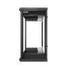 Armário de rack de parede de perfil baixo APC NetShelter 6U 230V profundidade de servidor