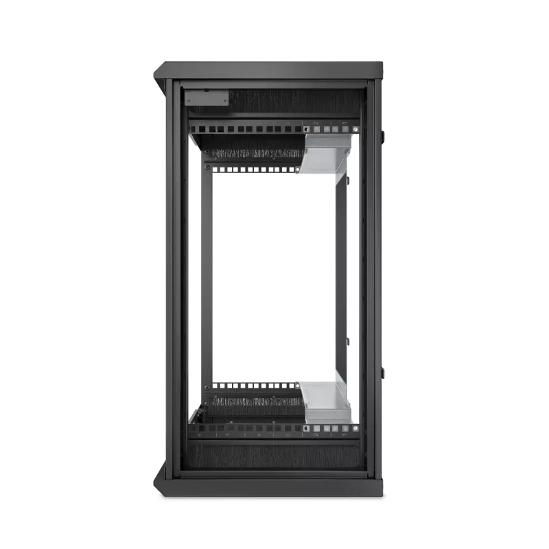 Armário de rack de parede de perfil baixo APC NetShelter 6U 230V profundidade de servidor