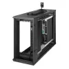 Armário de rack de parede de perfil baixo APC NetShelter 6U 230V profundidade de servidor