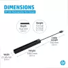 Carregador HP para caneta recarregável Slim Pen (4X491AA), USB-A
