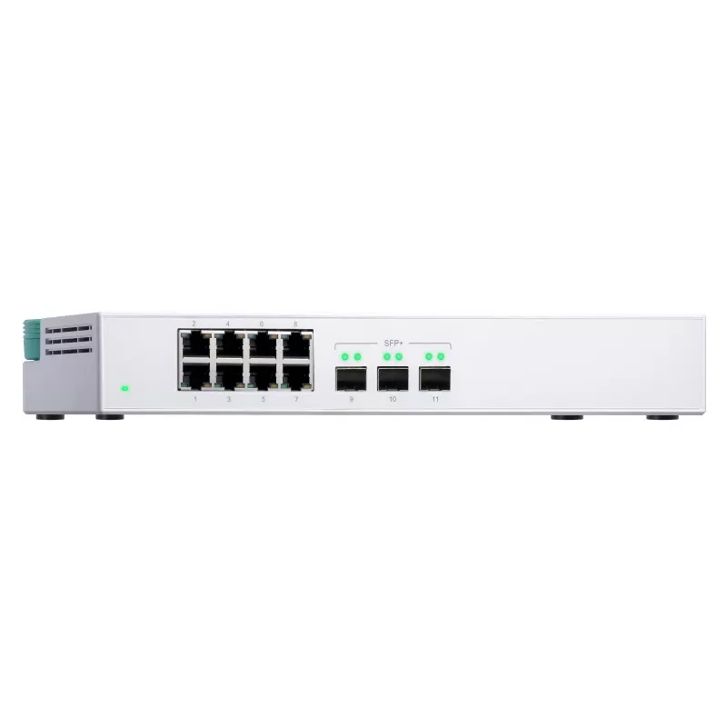 Switch de rede QNAP QSW-308S não gerido Gigabit Ethernet (10/100/1000) branco