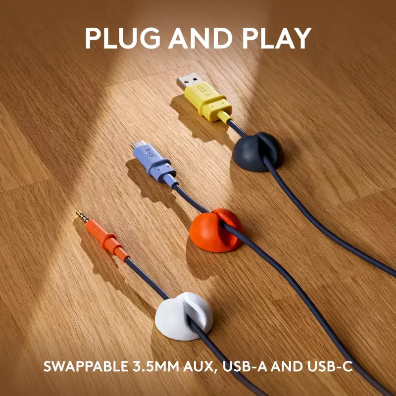 Headset Logitech Zone Learn Over Ear 3,5mm AUX