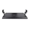 StarTech.com prateleira para teclado sob a mesa, suporte ergonómico de teclado com fixação, até 12 kg, prateleira retrátil para teclado e rato com grampos em C, prateleira de teclado com altura ajustável (100/120/140 mm)