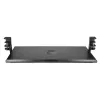 StarTech.com prateleira para teclado sob a mesa, suporte ergonómico de teclado com fixação, até 12 kg, prateleira retrátil para teclado e rato com grampos em C, prateleira de teclado com altura ajustável (100/120/140 mm)
