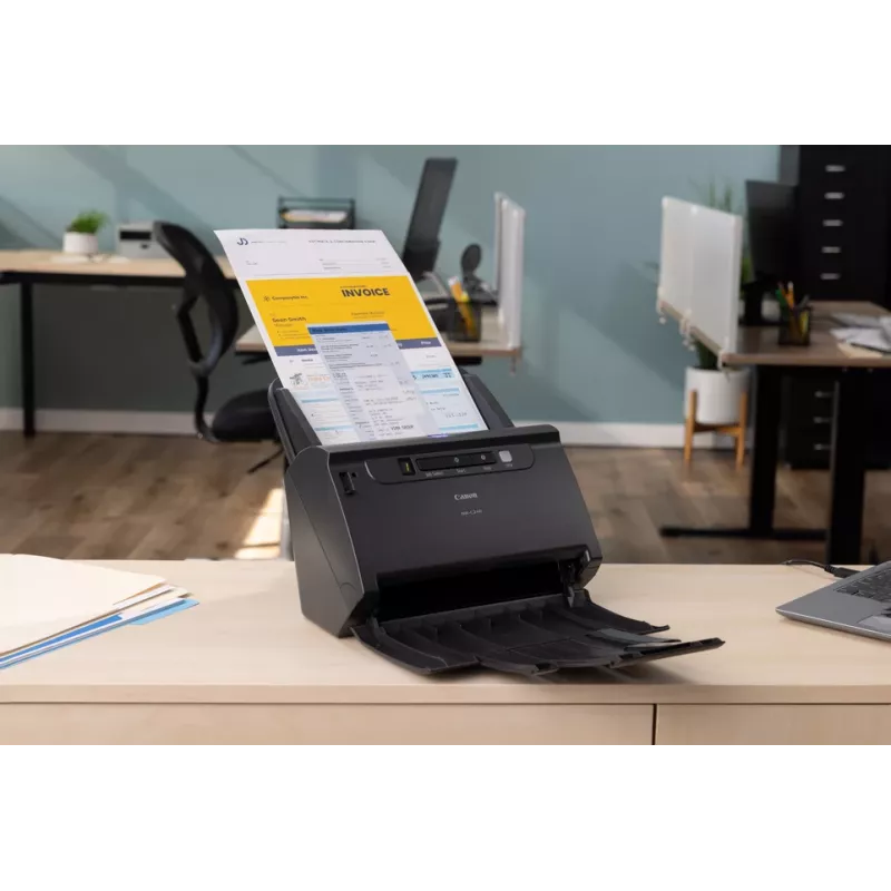 Canon imageFORMULA DR-C240 digitalizador de documentos de secretária duplex, 216 x 3000 mm, 600 x 600 DPI, 24 bits, 24 bits, 45 ppm, 30 ppm
