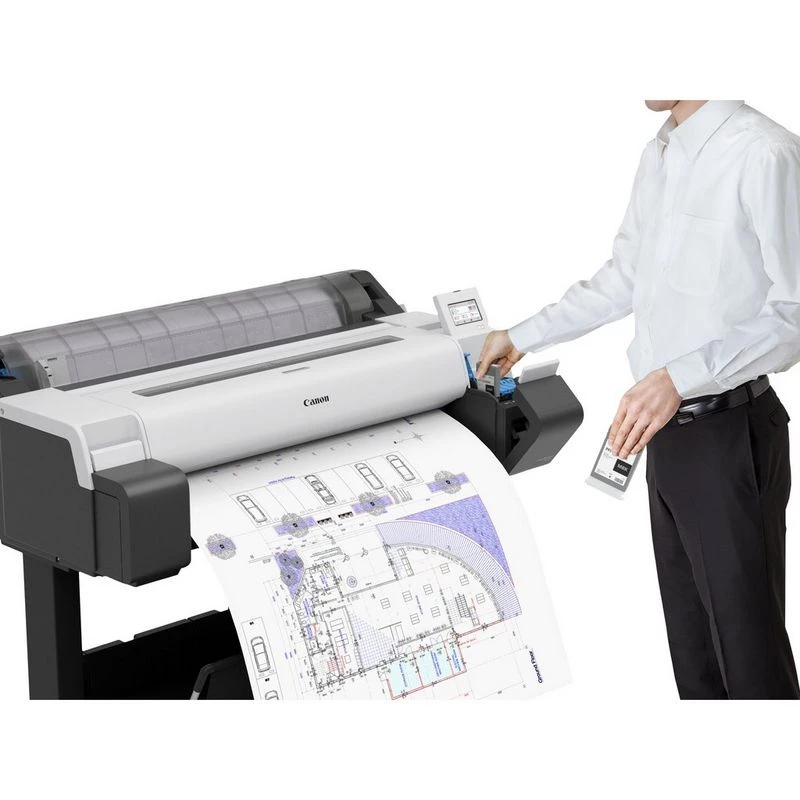 Canon imagePROGRAF TM-340 impressora de grande formato Wi-Fi Bubblejet cor 2400 x 1200 DPI A0 (841 x 1189 mm) Ethernet LAN