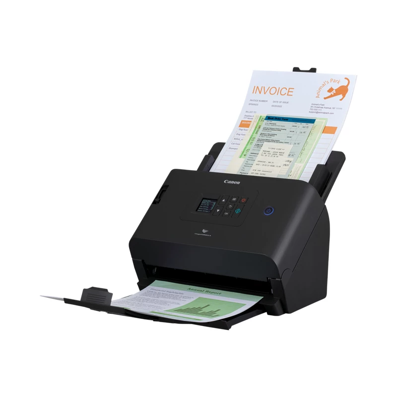 Canon imageFORMULA DR-S250N scanner de documentos de rede com suporte de código QR