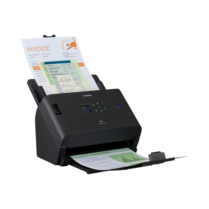 Canon imageFORMULA DR-S250N scanner de documentos de rede com suporte de código QR