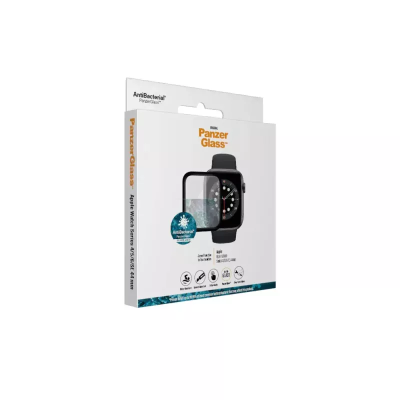 PanzerGlass ® Apple Watch Series 4 | 5 | 6 | SE 44 mm | vidro protetor de ecrã