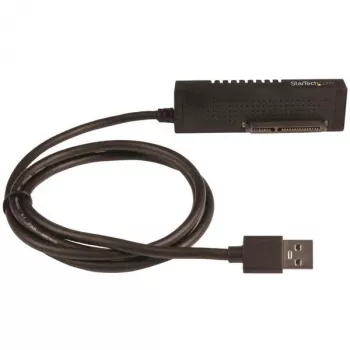Cabo SATA para USB StarTech.com – USB 3.1 (10 Gbit/s) – UASP, preto, atividade, funcionamento, CE, FCC, ASMedia – ASM1351, 12 V, 0 – 60 °C