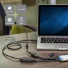 Cabo SATA para USB StarTech.com – USB 3.1 (10 Gbit/s) – UASP, preto, atividade, funcionamento, CE, FCC, ASMedia – ASM1351, 12 V, 0 – 60 °C