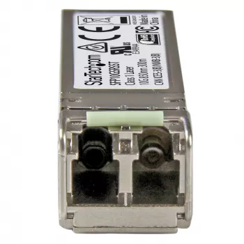 Módulo transceptor SFP+ compatível com Cisco SFP-10G-SR-S StarTech.com - 10GBASE-SR~Módulo SFP+ compatível com Cisco SFP-10G-SR-S - 10GBASE-SR - Transceptor ótico de fibra multimodo MMF 10GbE - 10GE Gigabit Ethernet SFP+ - LC 300m - 850nm - DDM Cisco Firepower, ASR9000, C9300