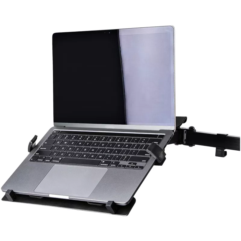 Bandeja para portátil VESA StarTech.com – Bandeja para portátil ajustável para braços de monitor, fixa portáteis (4,5 kg / 9,9 lb) – furos de montagem VESA 75x75 e 100x100 – Ventilada – Para suportes/estantes de mesa para monitor