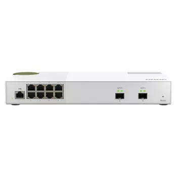 Switch de rede QNAP QSW-M2108-2S Gerido L2 2.5G Ethernet (100/1000/2500) Cinzento