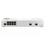 Switch de rede QNAP QSW-M2108-2S Gerido L2 2.5G Ethernet (100/1000/2500) Cinzento