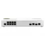 Switch de rede QNAP QSW-M2108-2C Gerido L2 2.5G Ethernet (100/1000/2500) Cinzento, Branco