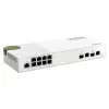 Switch de rede QNAP QSW-M2108-2C Gerido L2 2.5G Ethernet (100/1000/2500) Cinzento, Branco