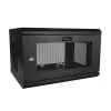 StarTech.com Armário de rede de montagem na parede de 2 postes 6HE com prateleira 1HE, rack de servidor de montagem na parede de 19 polegadas para equipamento de dados/rede/AV/eletrónica/informática, armário pequeno ventilado