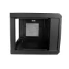 StarTech.com Armário de rede de montagem na parede de 2 postes 6HE com prateleira 1HE, rack de servidor de montagem na parede de 19 polegadas para equipamento de dados/rede/AV/eletrónica/informática, armário pequeno ventilado