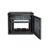 Armário de rede StarTech.com de 2 postes 9U para montagem na parede com prateleira de 1U, rack de servidor de 19 polegadas para montagem na parede para equipamento de dados/rede/AV/eletrónica/informática, armário de rack pequeno ventilado