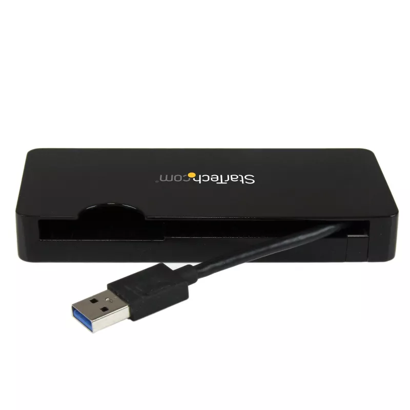 Estação de acoplamento de viagem StarTech.com para portáteis – HDMI ou VGA – USB 3.0