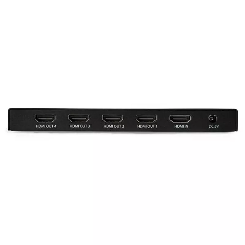 Splitter HDMI StarTech.com de 4 portas – 4K 60 Hz, HDMI, 4x HDMI, 3840 x 2160 píxeis, Preto, 4K Ultra HD, 60 Hz