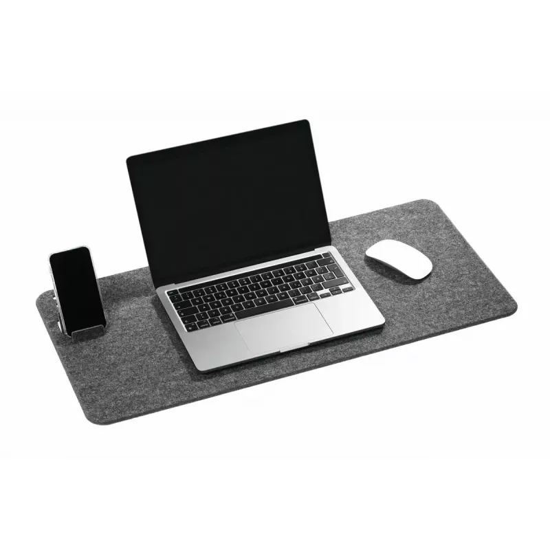 Almofada de secretária Durable 708158 feltro de PET Antracite 700x330x4 mm