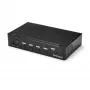 Switch KVM HDMI StarTech.com de 4 portas - USB 3.0 - 1080p, 1920 x 1080 píxeis, montagem em rack, Preto