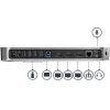 Estação de acoplamento USB 3.0 StarTech.com para três monitores - 1x HDMI - 2x DisplayPort