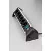 Extensão de energia Brennenstuhl 1391040600 3 m 6 tomadas AC interior preto prateado