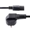Cabo de alimentação para computador StarTech.com 3m (10ft), 18AWG, cabo de alimentação EU Schuko para C13, 250V 10A, cabo AC de substituição preto, cabo de alimentação para TV/monitor, cabo de alimentação Schuko CEE 7/7 para IEC 60320 C13 - cabo de alimentação para fonte de alimentação de PC