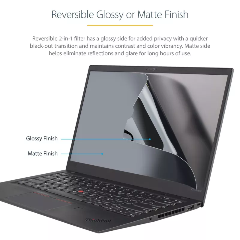 Filtro de privacidade para portátil StarTech.com 43,9 cm (17,3