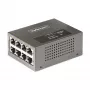 Injetor PoE++ Multi-Gigabit de 4 portas StarTech.com, Ethernet 5/2.5/1G (NBASE-T), PoE/PoE+/PoE++ (802.3af/802.3at/802.3bt), orçamento de potência de 160 Watt, montagem na parede/calha DIN, não gerido