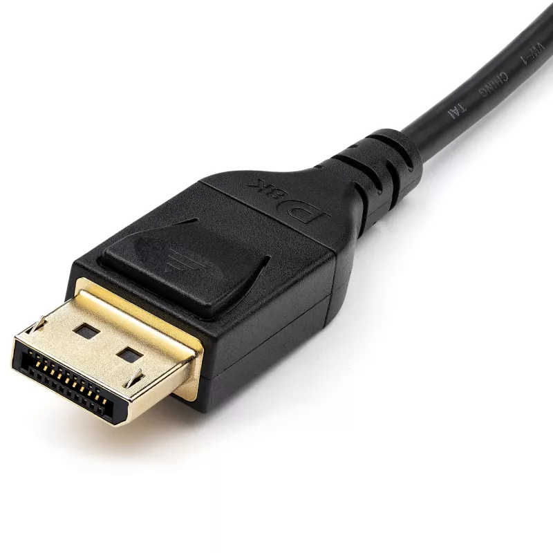 Cabo Mini DisplayPort para DisplayPort 1.4 certificado VESA StarTech.com 3ft (1m) – 8K 60Hz HBR3 HDR – cabo Super UHD mDP para DP 1.4 – fino (34 AWG) Ultra HD 4K 120Hz – cabo para monitor/vídeo