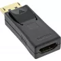 Adaptador DisplayPort InLine DisplayPort macho / HDMI fêmea preto