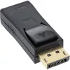 Adaptador DisplayPort InLine DisplayPort macho / HDMI fêmea preto