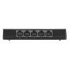 Switch Gigabit Ethernet de 5 portas Intellinet tamanho de secretária, plástico, IEEE 802.3az (Energy Efficient Ethernet), Preto