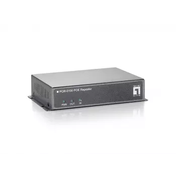 Repetidor PoE LevelOne, em cascata, IEEE 802.3x, full-duplex, half-duplex, LAN, Power, FCC, CE, 0 - 50 °C, 5 - 95%