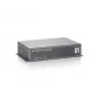 LevelOne POR-0100 repetidor PoE, em cascata, 2x Fast Ethernet, 10Base-T/100Base-TX, cinzento