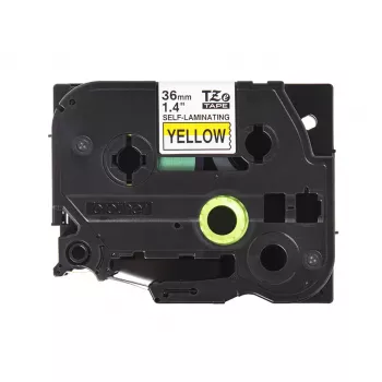 Fita de etiquetar Brother TZE-SL661 Preto sobre Amarelo