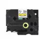 Fita de etiquetar Brother TZE-SL661 Preto sobre Amarelo