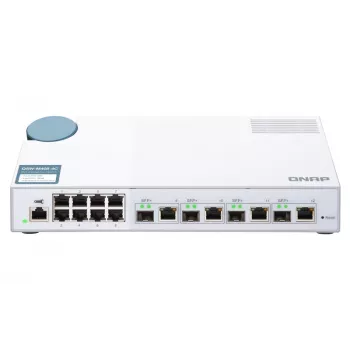 Switch de rede QNAP QSW-M408-4C Gerido L2 Gigabit Ethernet (10/100/1000) Branco