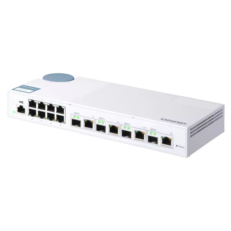 Switch de rede QNAP QSW-M408-4C Gerido L2 Gigabit Ethernet (10/100/1000) Branco