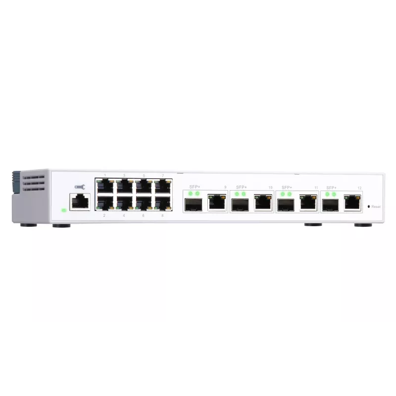 Switch de rede QNAP QSW-M408-4C Gerido L2 Gigabit Ethernet (10/100/1000) Branco