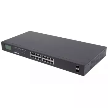 Switch não gerido Intellinet 16 Portas Gigabit Ethernet PoE+ 370W